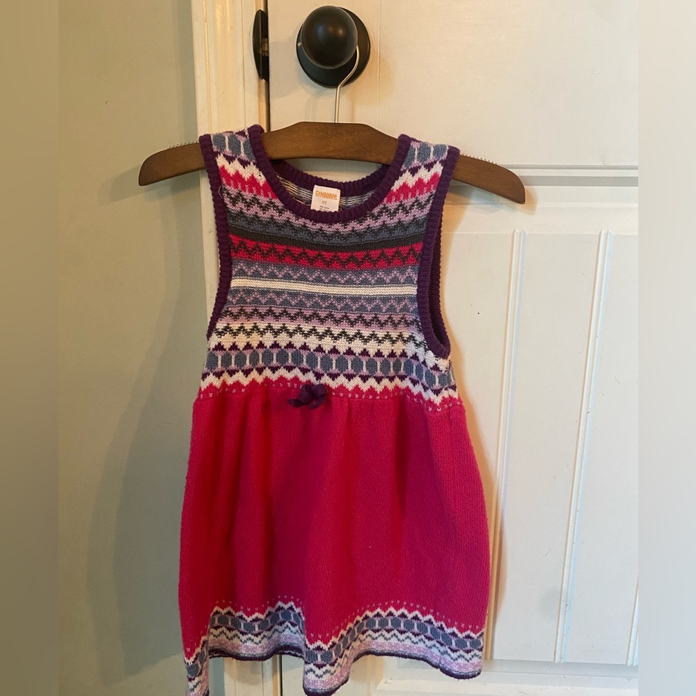 Toddler Girls Sweater Dress